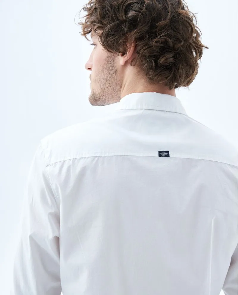 Camisa cuello clásico para hombre