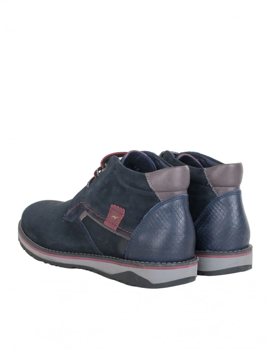 FLUCHOS Botines Cordones Casual Marino