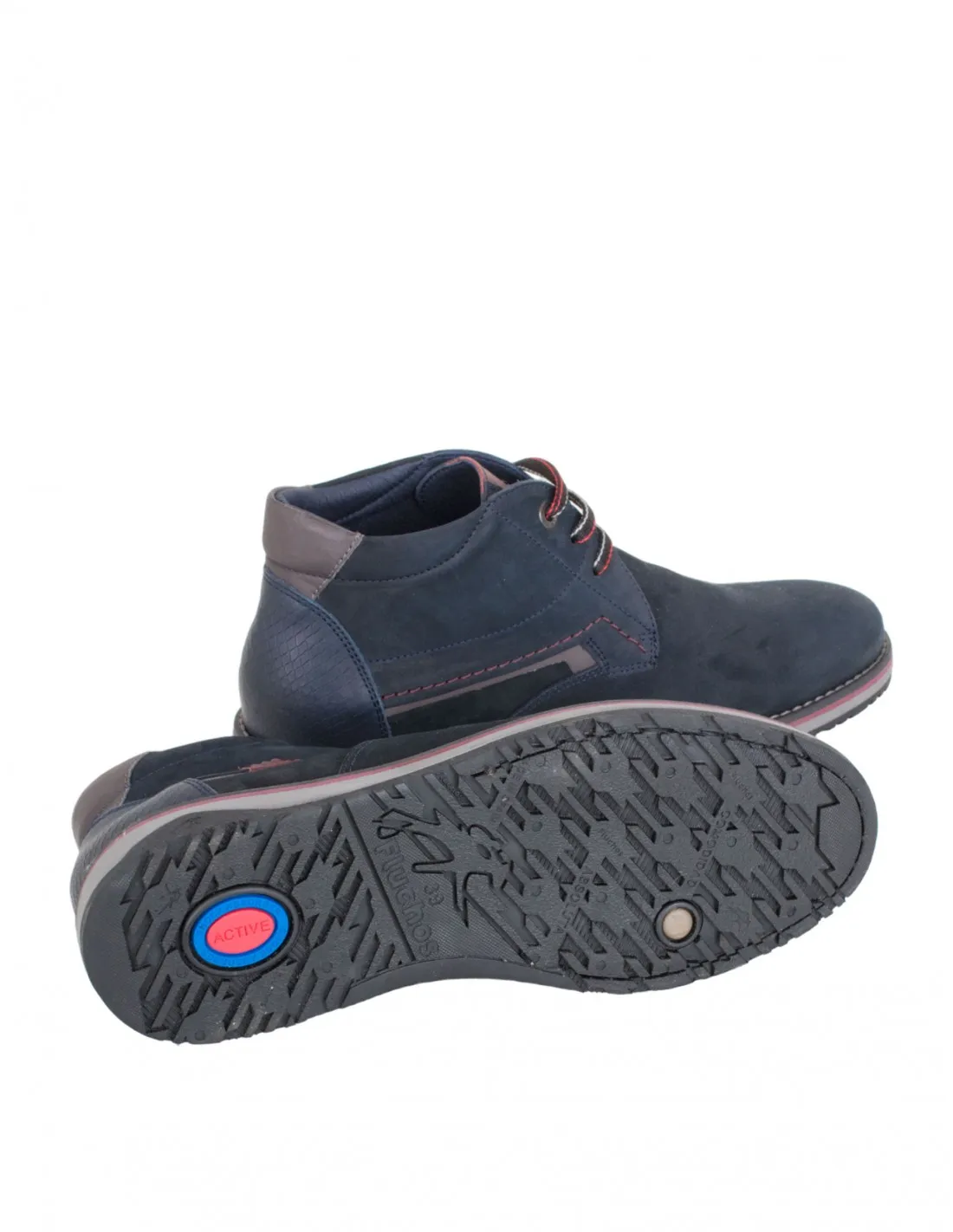 FLUCHOS Botines Cordones Casual Marino