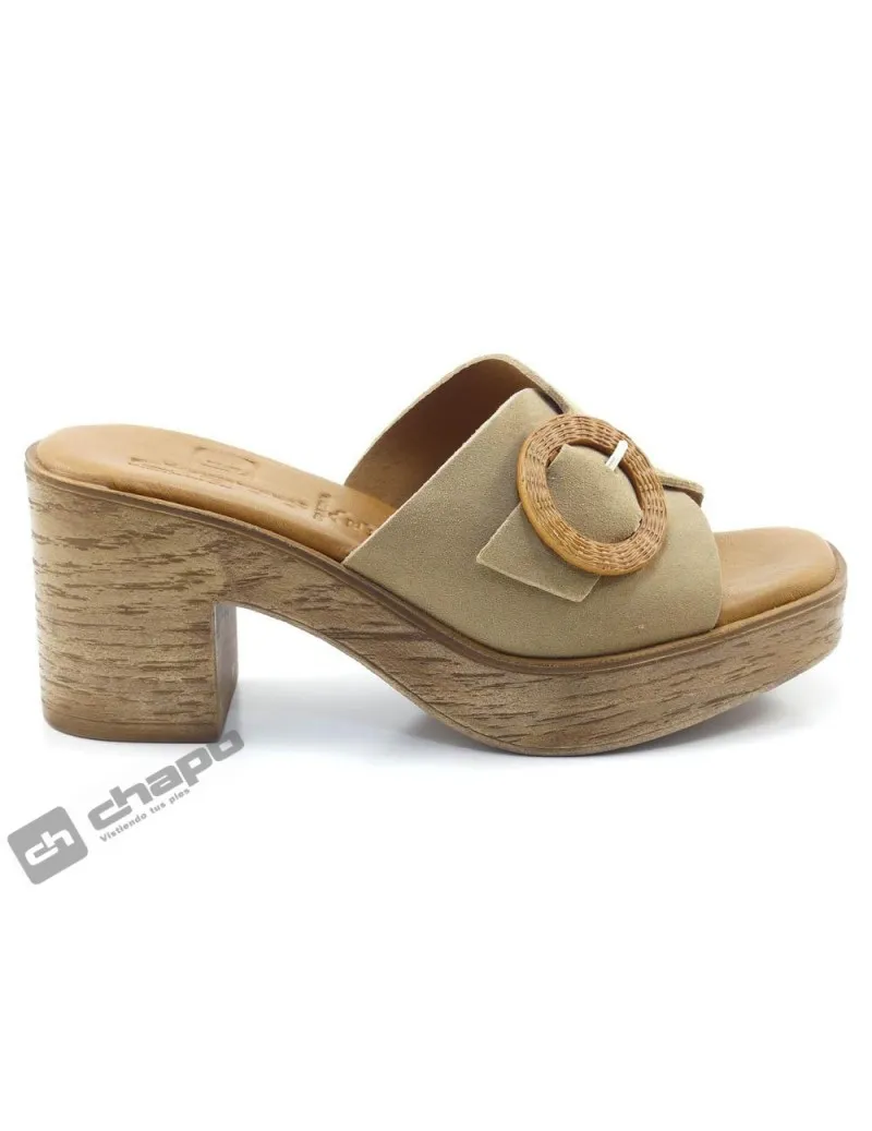 Sandalia Camel Paula PÉrez 948