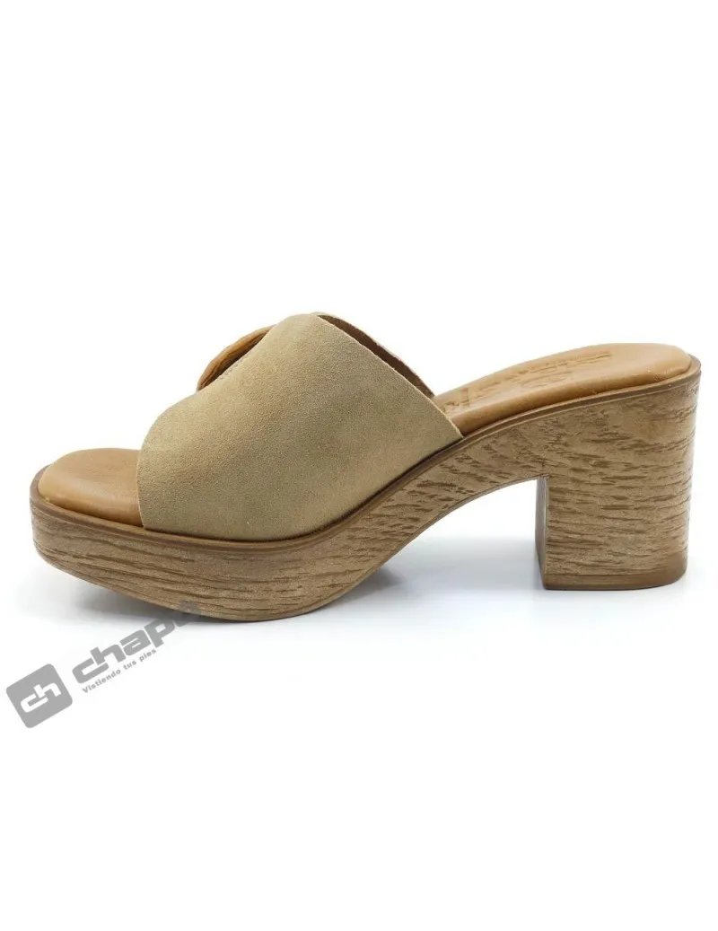 Sandalia Camel Paula PÉrez 948